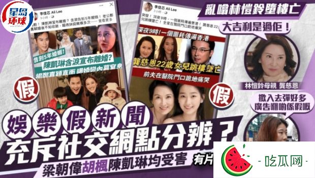娱乐假新闻充斥社交网如何分辨？市民靠两招辨真假
